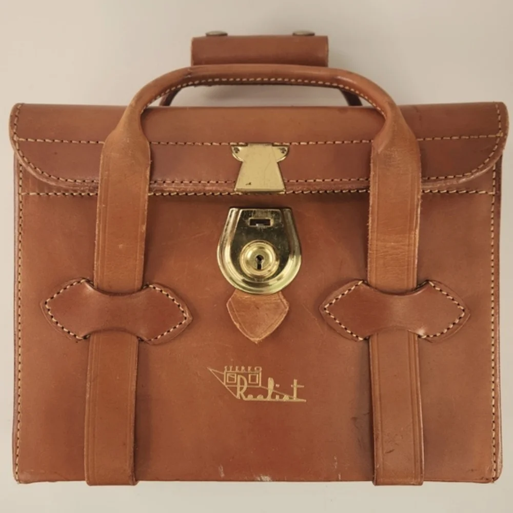 COPY - Perrin Leather David White STEREO REALIST Camera Carry Case, 1960s Vinta… - Picture 10 of 17